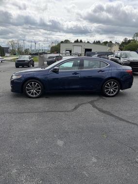 Fathom Blue Pearl 2016 Acura TLX V6 Advance