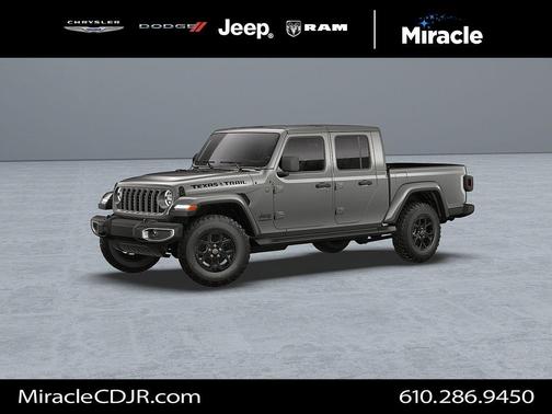 Granite Crystal Clearcoat Metallic 2026 Jeep Gladiator Texas Trail