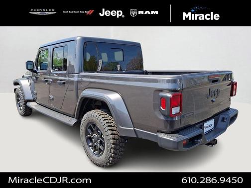 Granite Crystal Clearcoat Metallic 2026 Jeep Gladiator Texas Trail