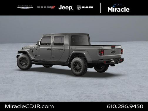 Granite Crystal Clearcoat Metallic 2026 Jeep Gladiator Texas Trail