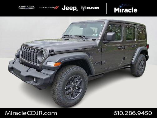 Granite Crystal Clearcoat Metallic 2026 Jeep Wrangler Sport