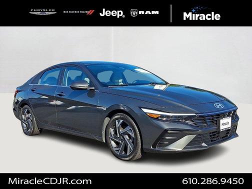 Amazon Gray 2024 Hyundai ELANTRA Limited