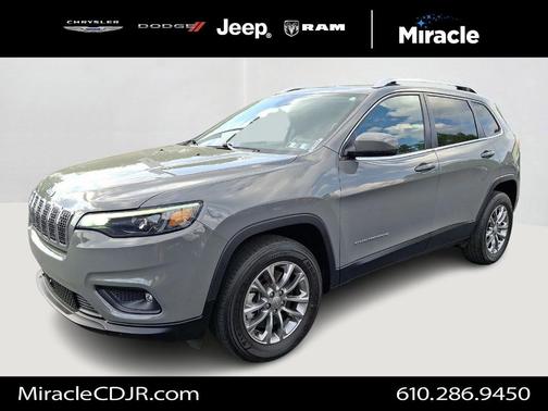Sting Gray Clearcoat 2021 Jeep Cherokee Latitude Plus