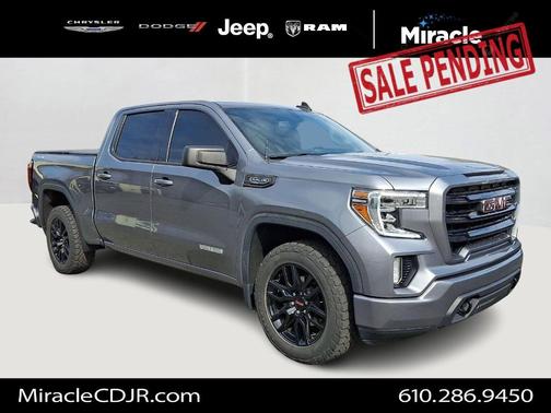 Satin Steel Metallic 2021 GMC Sierra 1500 Elevation