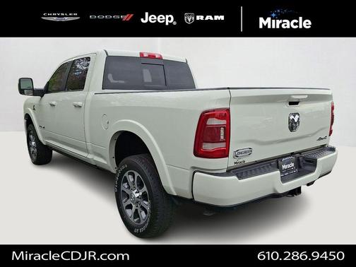 Pearl White 2024 RAM 2500 Longhorn