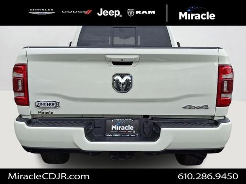 Pearl White 2024 RAM 2500 Longhorn