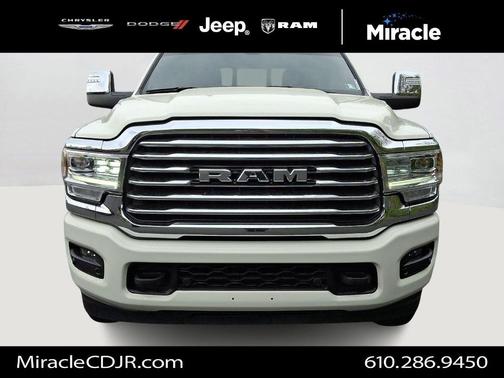 Pearl White 2024 RAM 2500 Longhorn