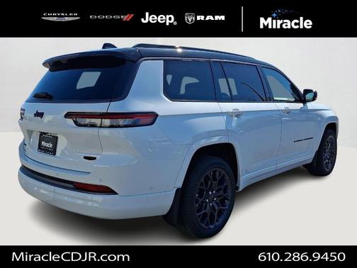 Bright White Clearcoat 2026 Jeep Grand Cherokee L Summit