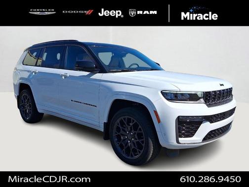 Bright White Clearcoat 2026 Jeep Grand Cherokee L Summit