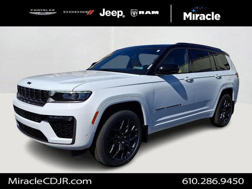 Bright White Clearcoat 2026 Jeep Grand Cherokee L Summit