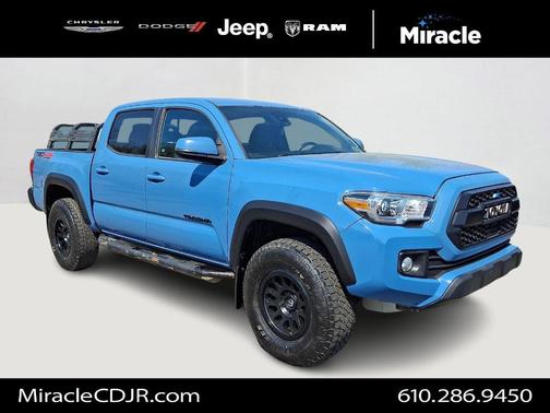 Cavalry Blue 2019 Toyota Tacoma TRD Off Road