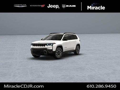 Bright White Clearcoat 2026 Jeep Cherokee LAREDO/LIMITED