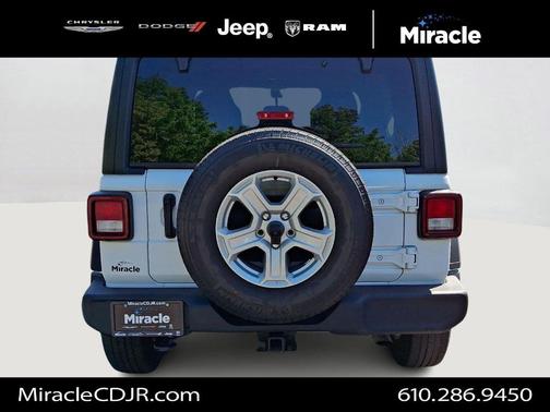 Bright White Clearcoat 2022 Jeep Wrangler Unlimited Sport