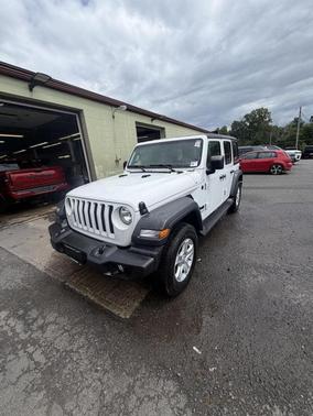 Bright White Clearcoat 2022 Jeep Wrangler Unlimited Sport