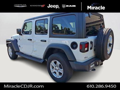 Bright White Clearcoat 2022 Jeep Wrangler Unlimited Sport