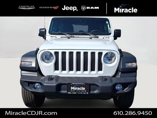 Bright White Clearcoat 2022 Jeep Wrangler Unlimited Sport