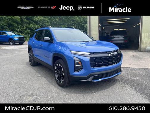 Reef Blue Metallic 2026 Chevrolet Equinox RS