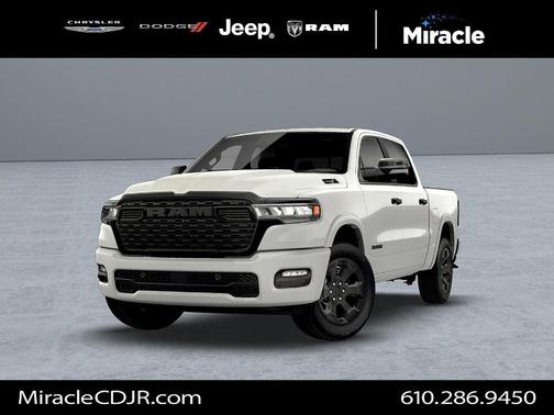 Bright White Clearcoat 2026 RAM 1500 Big Horn