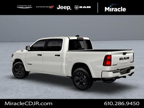 Bright White Clearcoat 2026 RAM 1500 Big Horn