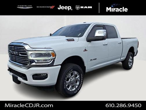 Bright White Clearcoat 2024 RAM 2500 Laramie