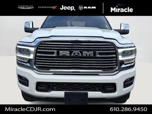 Bright White Clearcoat 2024 RAM 2500 Laramie