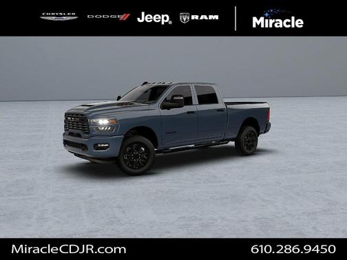 Blue Metallic 2026 RAM 2500 Black Express
