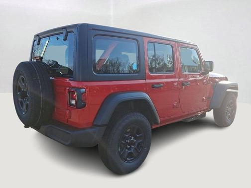 Firecracker Red Clearcoat 2026 Jeep Wrangler Sport