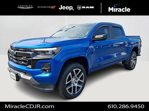 Glacier Blue Metallic 2023 Chevrolet Colorado Z71