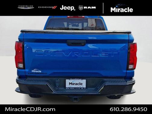 Glacier Blue Metallic 2023 Chevrolet Colorado Z71