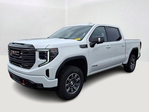 Summit White 2025 GMC Sierra 1500 AT4