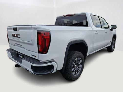 Summit White 2025 GMC Sierra 1500 AT4