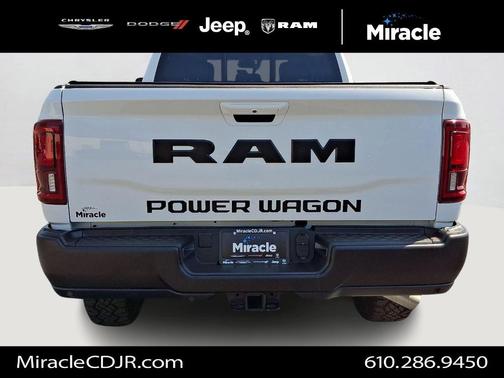 Bright White Clearcoat 2025 RAM 2500 Rebel/Power Wagon