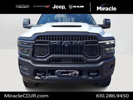 Bright White Clearcoat 2025 RAM 2500 Rebel/Power Wagon