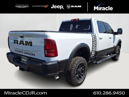 Bright White Clearcoat 2025 RAM 2500 Rebel/Power Wagon