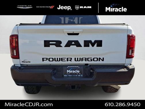 Bright White Clearcoat 2025 RAM 2500 Rebel/Power Wagon