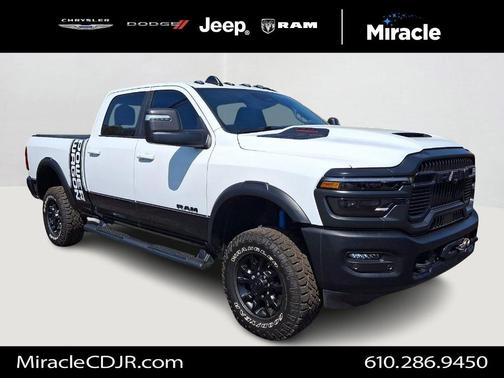 Bright White Clearcoat 2025 RAM 2500 Rebel/Power Wagon