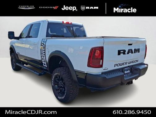 Bright White Clearcoat 2025 RAM 2500 Rebel/Power Wagon