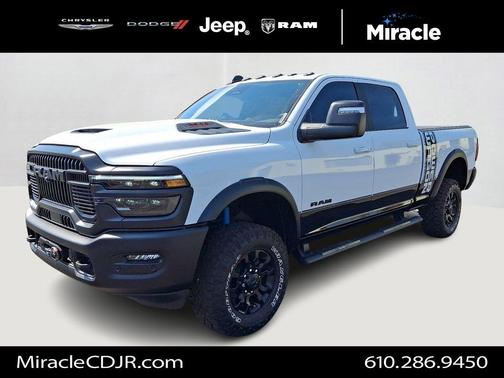 Bright White Clearcoat 2025 RAM 2500 Rebel/Power Wagon