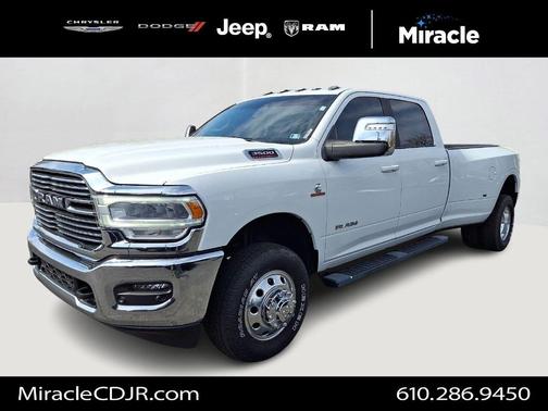 Bright White Clearcoat 2024 RAM 3500 Laramie