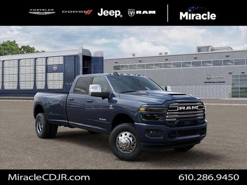 Blue Metallic 2026 RAM 3500 Laramie