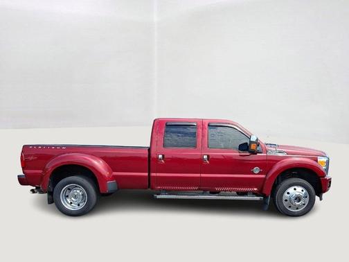 Ruby Red Metallic Tinted Clearcoat 2015 Ford F-450 Platinum