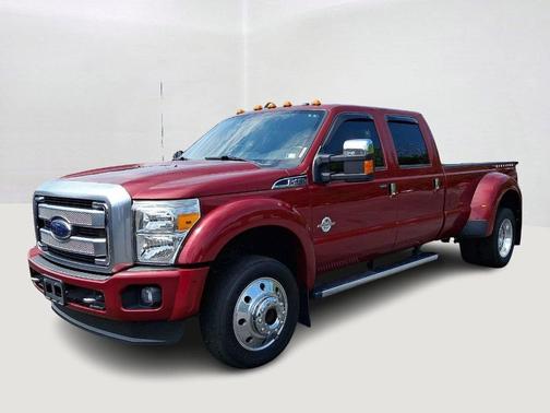 Ruby Red Metallic Tinted Clearcoat 2015 Ford F-450 Platinum