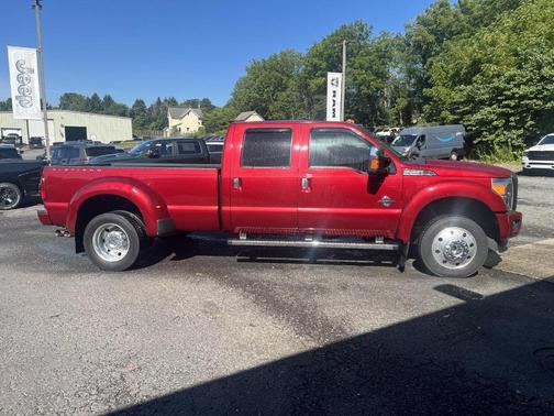 Ruby Red Metallic Tinted Clearcoat 2015 Ford F-450 Platinum