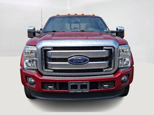 Ruby Red Metallic Tinted Clearcoat 2015 Ford F-450 Platinum