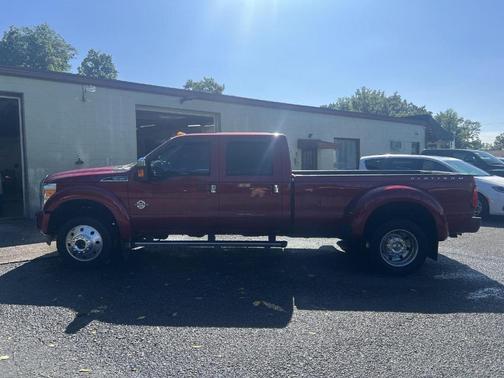Ruby Red Metallic Tinted Clearcoat 2015 Ford F-450 Platinum