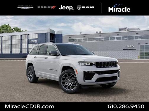 Bright White Clearcoat 2026 Jeep Grand Cherokee Summit