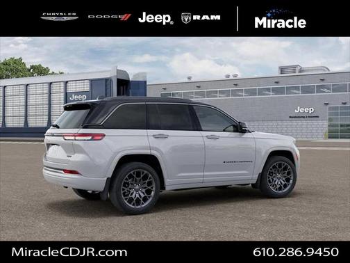 Bright White Clearcoat 2026 Jeep Grand Cherokee Summit