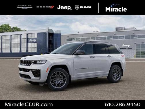 Bright White Clearcoat 2026 Jeep Grand Cherokee Summit