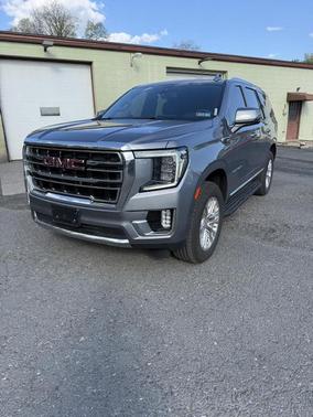 Satin Steel Metallic 2021 GMC Yukon SLT