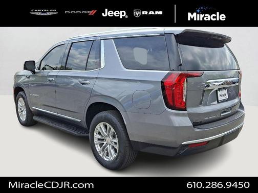 Satin Steel Metallic 2021 GMC Yukon SLT